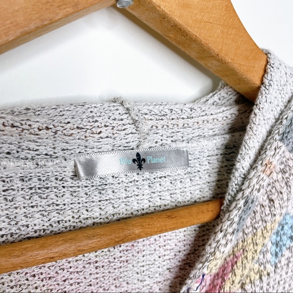 Aztec Print Pullover Hoodie Sweater - Picture 9 of 10